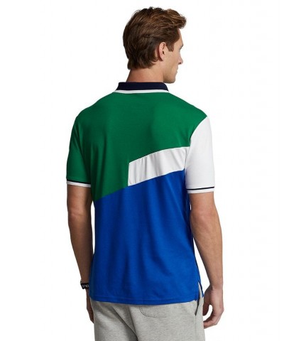 Men's Classic-Fit Soft Cotton Polo Blue $67.50 Polo Shirts