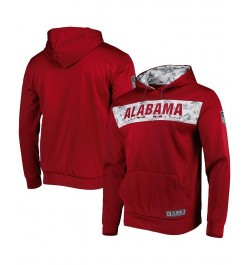 Men's Crimson Alabama Crimson Tide OHT Military-Inspired Appreciation Team Color Pullover Hoodie $34.30 Sweatshirt