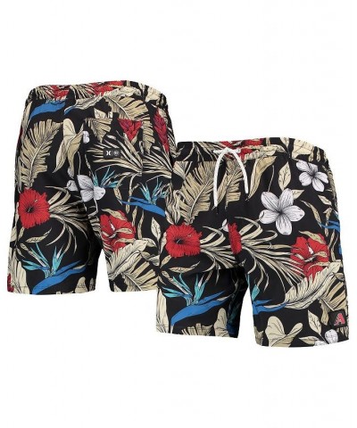 Men's x '47 Brand Black Arizona Diamondbacks Cannonball Tropics Swim Shorts $35.09 Swimsuits