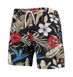 Men's x '47 Brand Black Arizona Diamondbacks Cannonball Tropics Swim Shorts $35.09 Swimsuits