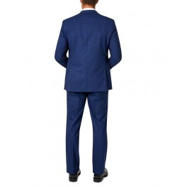 Men's Classic-Fit Suit Navy Plaid $53.20 Suits