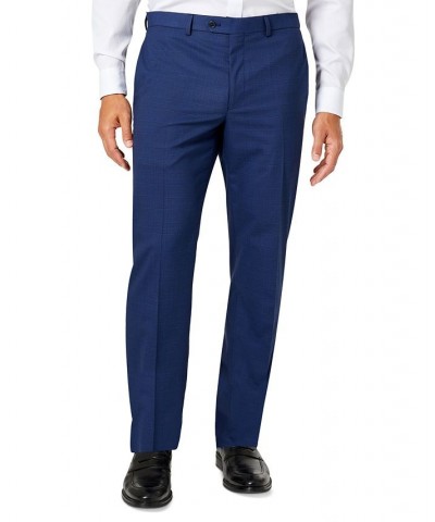 Men's Classic-Fit Suit Navy Plaid $53.20 Suits