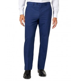 Men's Classic-Fit Suit Navy Plaid $53.20 Suits