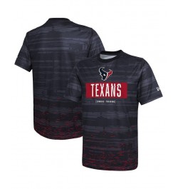 Men's Navy Houston Texans Combine Authentic Sweep T-shirt $17.16 T-Shirts