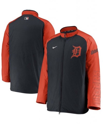 Men's Navy, Orange Detroit Tigers Authentic Collection Dugout Full-Zip Jacket $86.10 Jackets