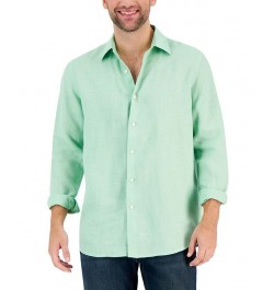 Men's 100% Linen Shirt PD04 $17.77 Shirts