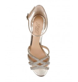 Women's Dulce Evening Sandals Gold $39.24 Shoes