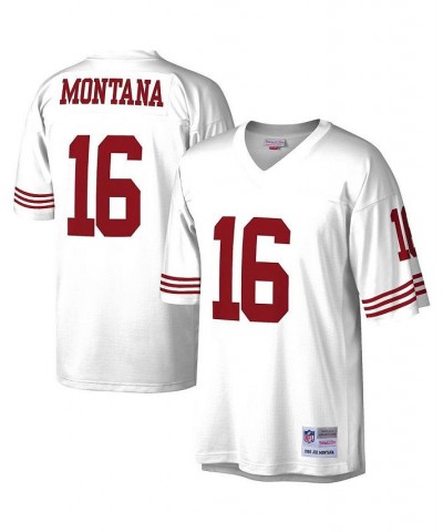 Men's Joe Montana White San Francisco 49ers Legacy Replica Jersey $78.20 Jersey