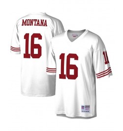 Men's Joe Montana White San Francisco 49ers Legacy Replica Jersey $78.20 Jersey