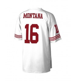 Men's Joe Montana White San Francisco 49ers Legacy Replica Jersey $78.20 Jersey