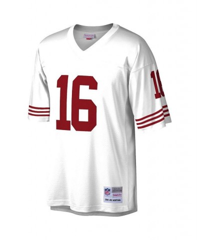 Men's Joe Montana White San Francisco 49ers Legacy Replica Jersey $78.20 Jersey