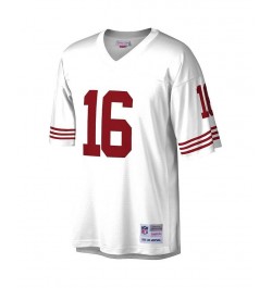 Men's Joe Montana White San Francisco 49ers Legacy Replica Jersey $78.20 Jersey