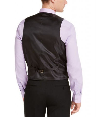 Men's Classic-Fit Stretch Solid Suit Vest PD01 $24.74 Suits