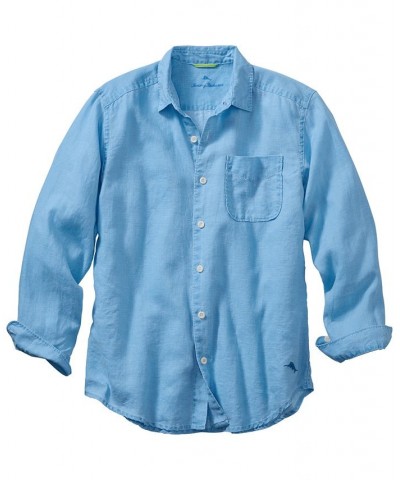 Men's Sea Glass Breezer Linen Shirt PD02 $48.00 Shirts