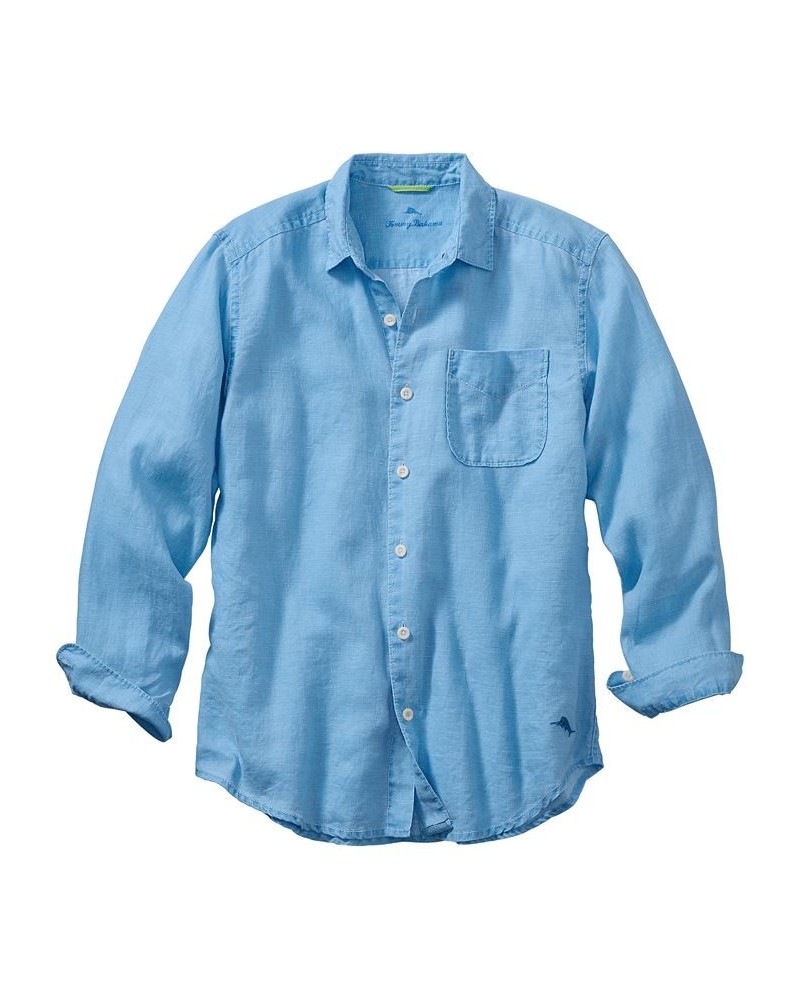 Men's Sea Glass Breezer Linen Shirt PD02 $48.00 Shirts