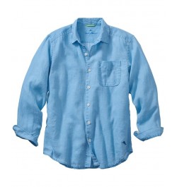 Men's Sea Glass Breezer Linen Shirt PD02 $48.00 Shirts