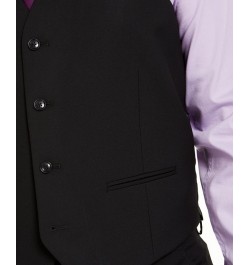 Men's Classic-Fit Stretch Solid Suit Vest PD01 $24.74 Suits