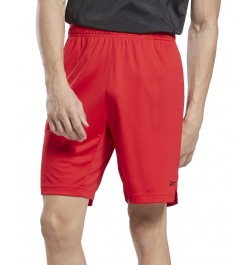 Men's Training Moisture-Wicking Knit Shorts Gray $21.03 Shorts