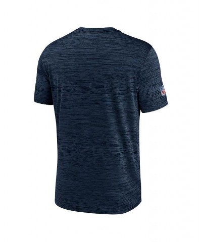 Men's Navy Houston Texans Velocity Athletic Stack Performance T-shirt $27.49 T-Shirts