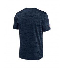 Men's Navy Houston Texans Velocity Athletic Stack Performance T-shirt $27.49 T-Shirts