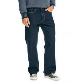 Men's Authentic Loose-Fit Rigid Denim 5-Pocket Jeans PD02 $37.09 Jeans