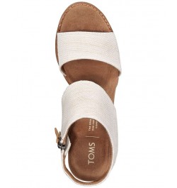 Women's Majorca City Sandals Ivory/Cream $44.55 Shoes