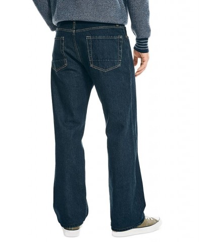 Men's Authentic Loose-Fit Rigid Denim 5-Pocket Jeans PD02 $37.09 Jeans