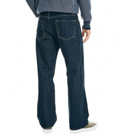 Men's Authentic Loose-Fit Rigid Denim 5-Pocket Jeans PD02 $37.09 Jeans