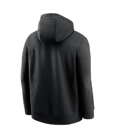 Men's Black Carolina Panthers Team Impact Club Pullover Hoodie $37.60 Sweatshirt