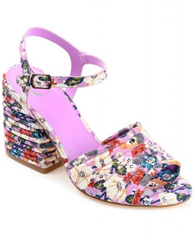 Women's Charmaine Sandals Purple $35.20 Shoes