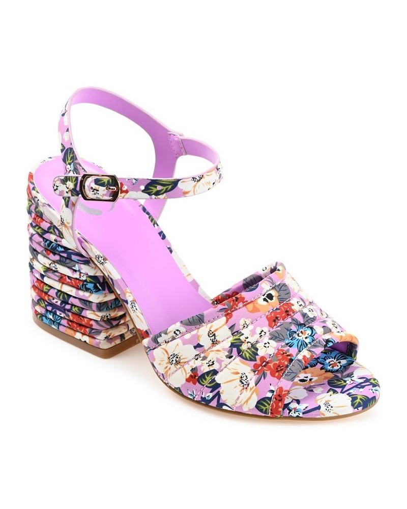 Women's Charmaine Sandals Purple $35.20 Shoes