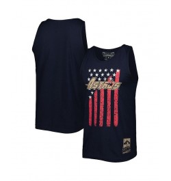 Men's Navy Houston Astros Cooperstown Collection Stars and Stripes Tank Top $13.60 T-Shirts