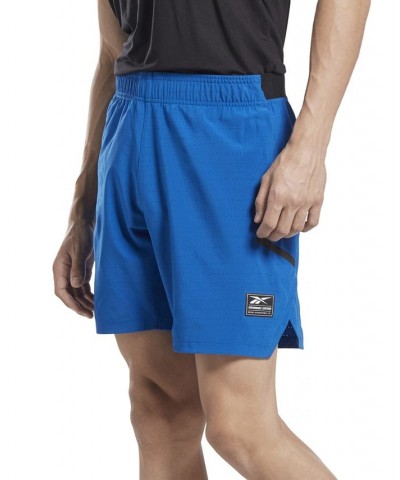 Men's Speedwick Logo Shorts Blue $44.20 Shorts