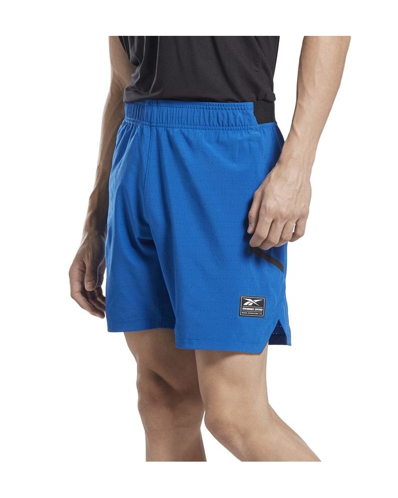 Men's Speedwick Logo Shorts Blue $44.20 Shorts