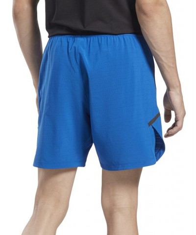 Men's Speedwick Logo Shorts Blue $44.20 Shorts