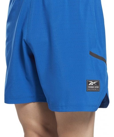 Men's Speedwick Logo Shorts Blue $44.20 Shorts