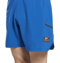 Men's Speedwick Logo Shorts Blue $44.20 Shorts