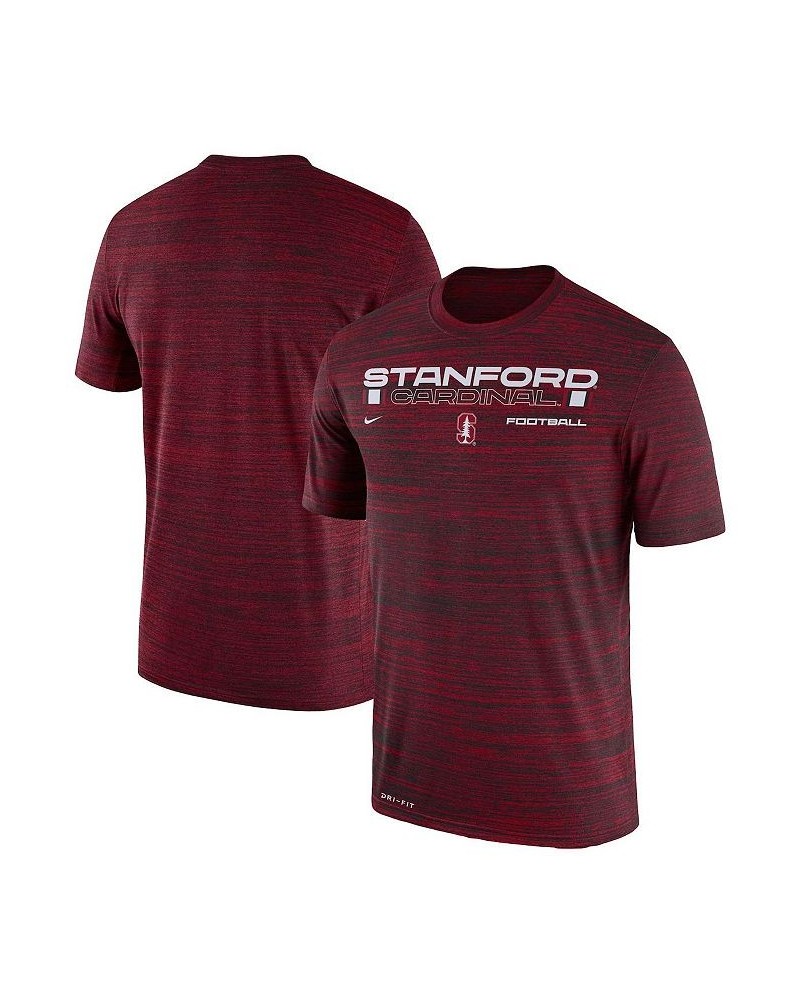 Men's Cardinal Stanford Cardinal Velocity Legend Space-Dye Performance T-shirt $20.00 T-Shirts