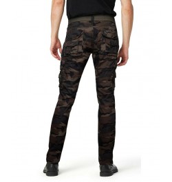 Men's Belted Cargo Pants Olive Camo $41.34 Pants