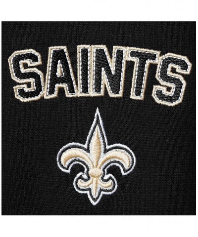 Men's Black New Orleans Saints Pocket Pullover Sweater $28.42 Sweaters