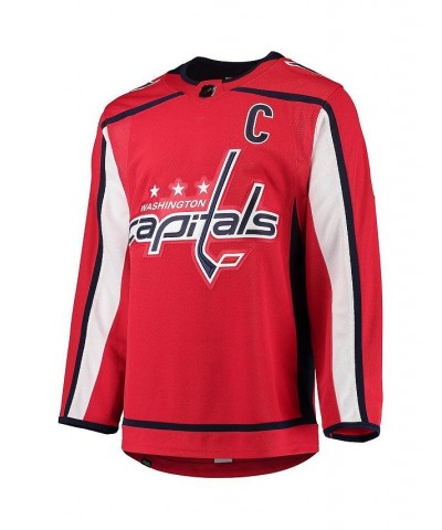 Men's Alexander Ovechkin Red Washington Capitals Home Captain Patch Primegreen Authentic Pro Player Jersey $88.80 Jersey