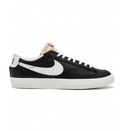 Men's Blazer Low 77 Vintage-Like Casual Sneakers Black $43.00 Shoes