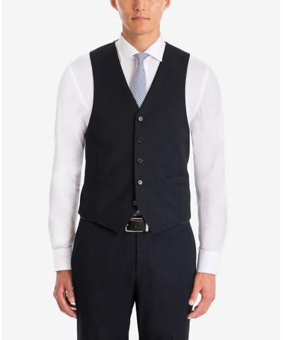 Men's UltraFlex Classic-Fit Navy Wool Vest $36.44 Vests