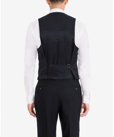 Men's UltraFlex Classic-Fit Navy Wool Vest $36.44 Vests