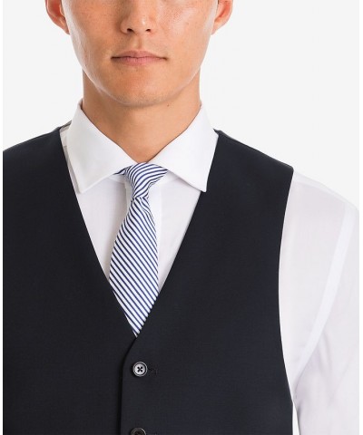 Men's UltraFlex Classic-Fit Navy Wool Vest $36.44 Vests