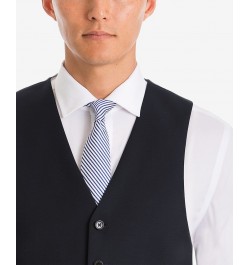 Men's UltraFlex Classic-Fit Navy Wool Vest $36.44 Vests