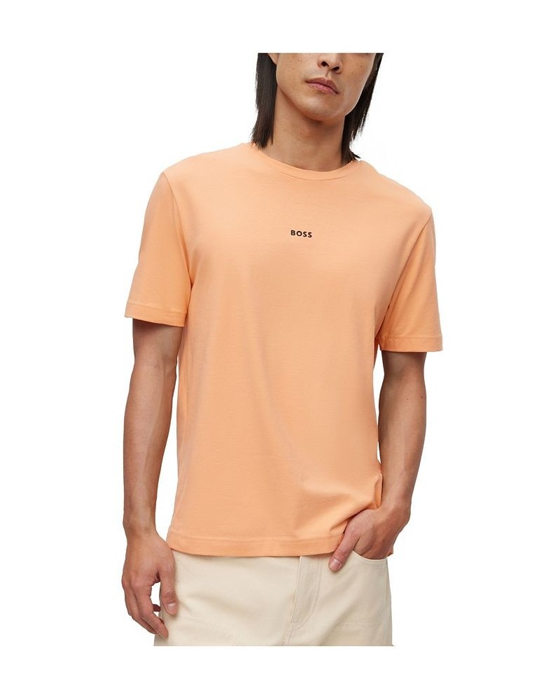 BOSS Men's Relaxed-Fit Stretch Cotton Logo Print T-shirt $29.24 T-Shirts