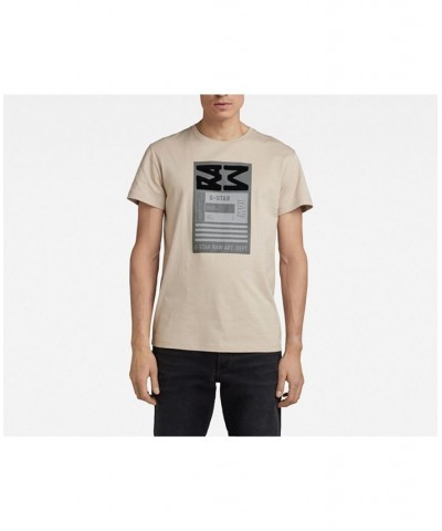 Men's Flock GR R T T-shirt Tan/Beige $28.70 T-Shirts