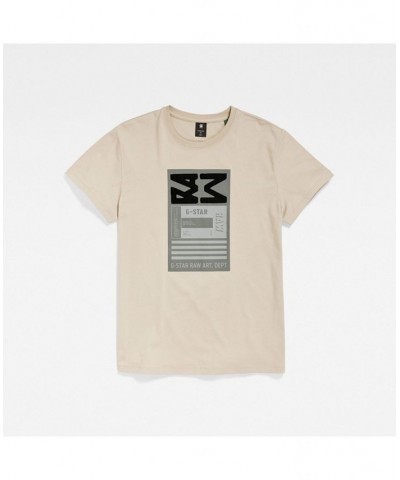 Men's Flock GR R T T-shirt Tan/Beige $28.70 T-Shirts