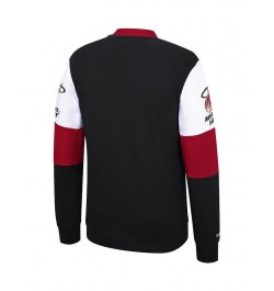 Men's Black Miami Heat Perfect Season Fleece Pullover Sweatshirt $40.03 Sweatshirt